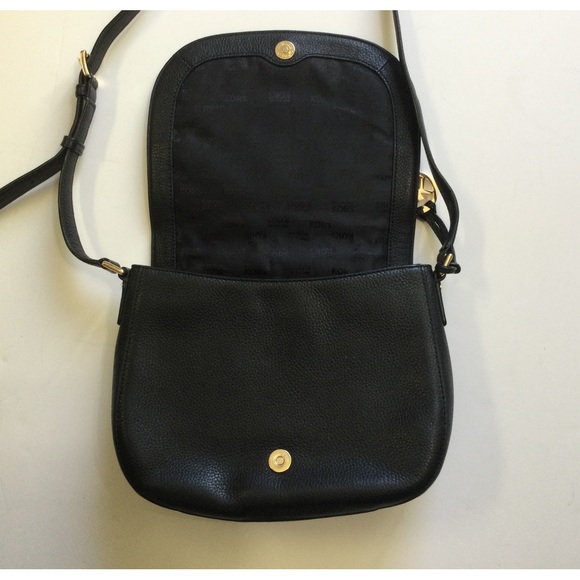 Michael Kors Pebble Leather Saddle Crossbody - Picture 3 of 11